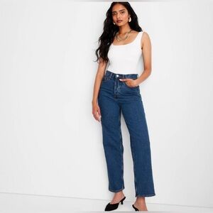 NWT High-Rise Straight Jeans from Universal Thread, Size 6